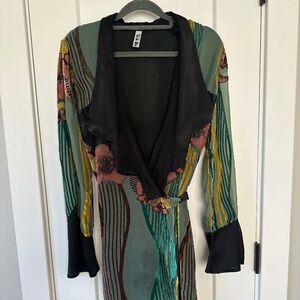 Rat & Boa Ileana wrap dress